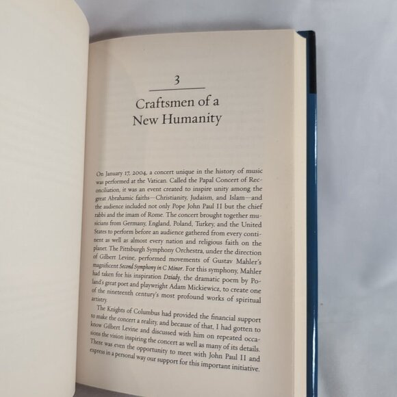 SIGNED Carl Anderson A Civilization of Love Hardcover Book Catholic 2008 - Picture 5 of 9